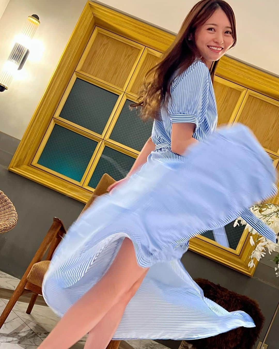 のインスタグラム：「💙」