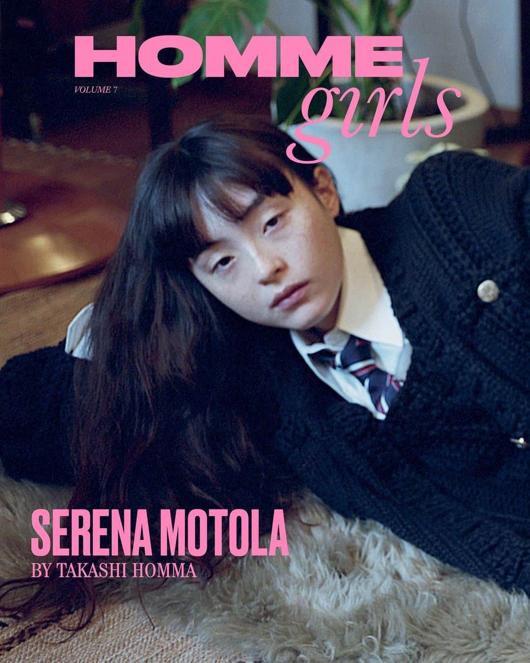 のインスタグラム：「HOMMEgirls❣️  thank you for having me!  Photography @seeing_itself  Styling @shun_watanabe  Makeup @harukadebeau  Hair @takayukishibata  Casting @shun_watanabe  Production  Nanami Tashiro   Editor in chief @thakornwong  Creative director @jenbrillbrill  Art direction @rosfok @sunnyinthepark」