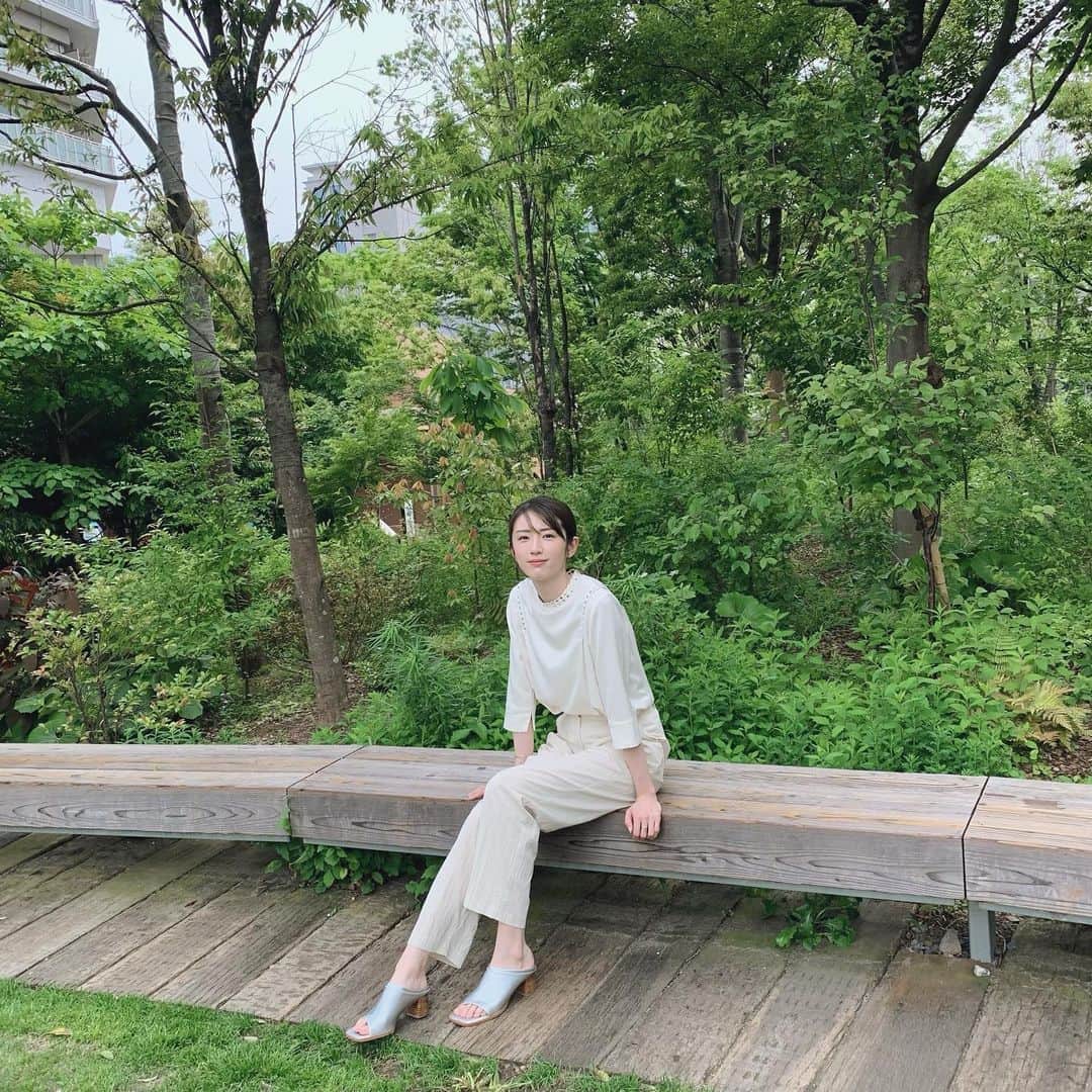 樋口柚子のインスタグラム：「☺️🌿」
