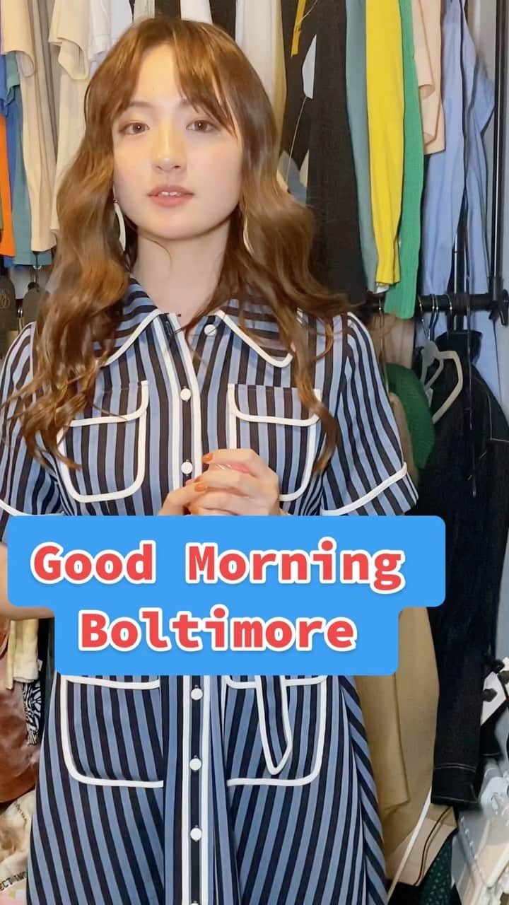 鈴木瑛美子のインスタグラム：「Good Morning Boltimore by HairSpray」