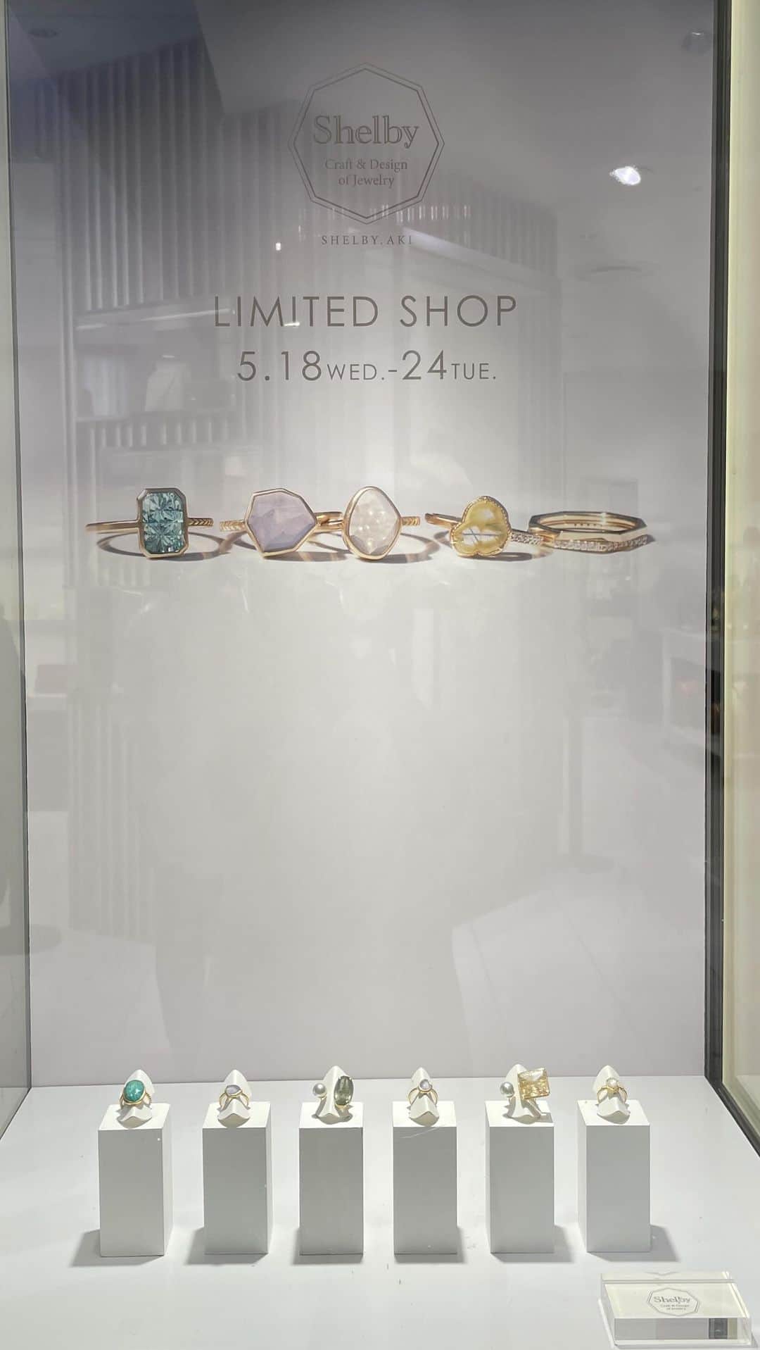 のインスタグラム：「ISETAN shinjuku Limited Shop 5.18 wed.-24 tue  伊勢丹新宿店でのpop up  shopスタート致しました。  インスタライブの様子アップさせていただきます！」
