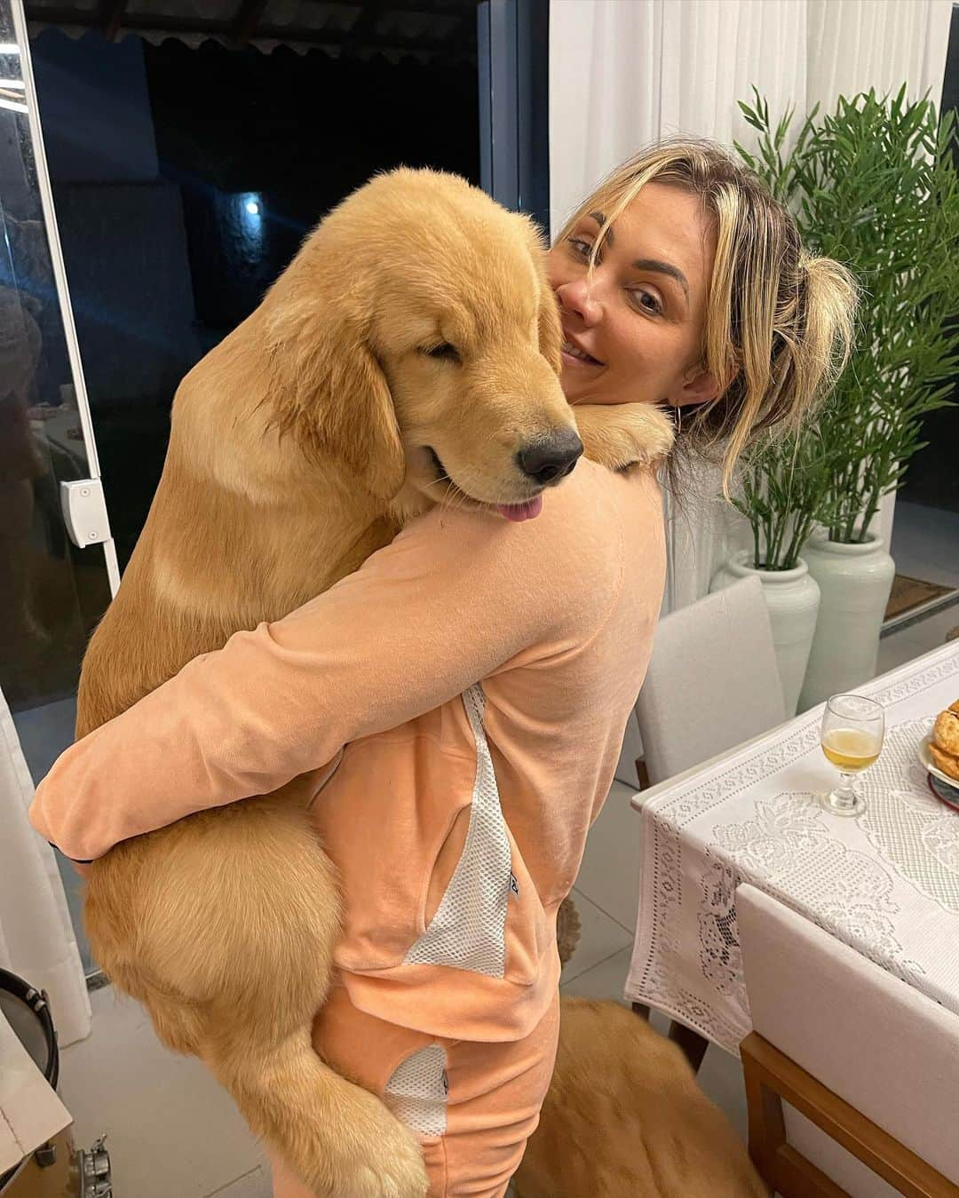 Vivi Winklerさんのインスタグラム写真 - (Vivi WinklerInstagram)「4 meses grande assim 🥰 puxou a mamãe 😅 @canil.saltgolden」5月21日 7時58分 - viviwinkler