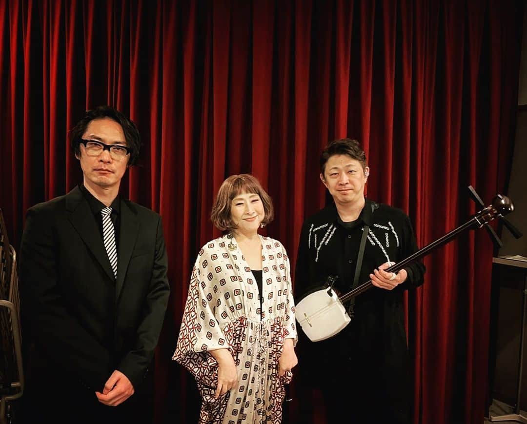 上妻宏光のインスタグラム：「#やのとあがつま （#矢野顕子 & #上妻宏光 ）Japan Tour 2022 - Asteroid and Butterfly -」