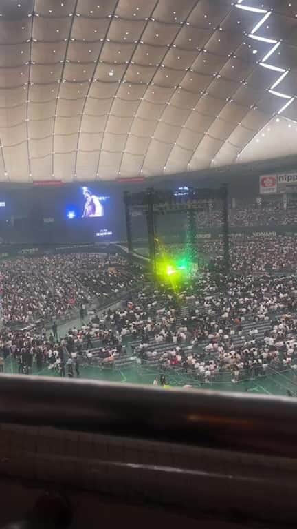 小比類巻貴之のインスタグラム：「東京ドーム」