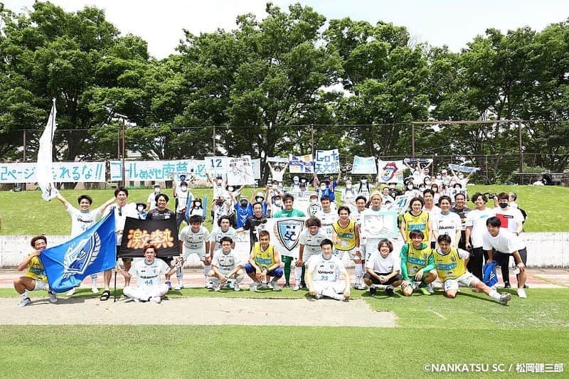 稲本潤一のインスタグラム：「全国社会人サッカー選手権大会　本大会出場決定！！ All南葛SCで掴んだ勝利👍👍👍👍👍 #南葛SC #ボールは友達 #葛飾からjリーグへ」