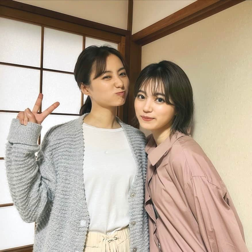 野々村はなののインスタグラム：「お姉ちゃんと📸 かっっわいくて頼もしいお方🥰 #高田里穂 さん」