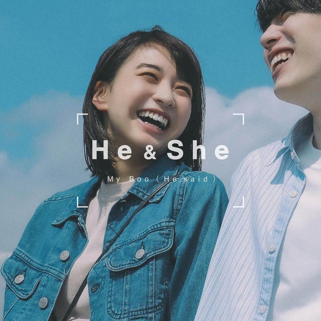 のインスタグラム：「🧑👩 ⁡ He＆Sheプロジェクト第4弾「My boo」のMVに出演させて頂きました。 参加することができて、とても嬉しかったです。 ⁡ Vocal Starring: He 作詞・作曲: 清水翔太 編曲: Hiro-a-key (origami PRODUCTIONS) ※Original Song by 清水翔太 Recorded, Mixed & Mastered by yasu2000 at big turtle STUDIOS」