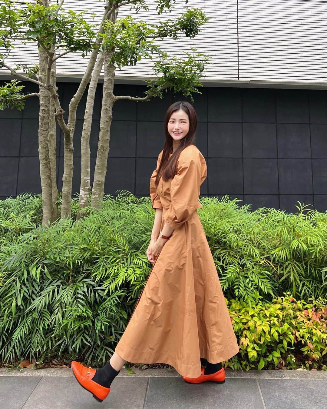 ハ・ヨンスのインスタグラム：「🍊オレンジ🧡」