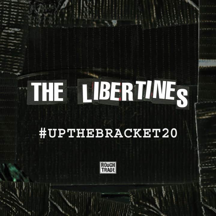 のインスタグラム：「Tomorrow at 9am @thelibertines @roughtraderecords x  #UPTHEBRACKET20」