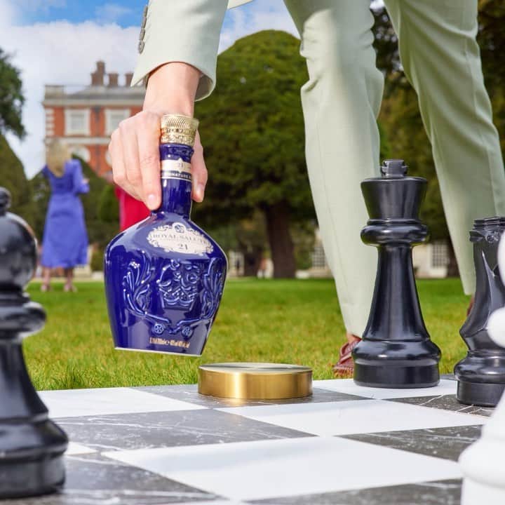 Royal Saluteのインスタグラム：「Win over the crowd this summer with the whisky created for a queen.」