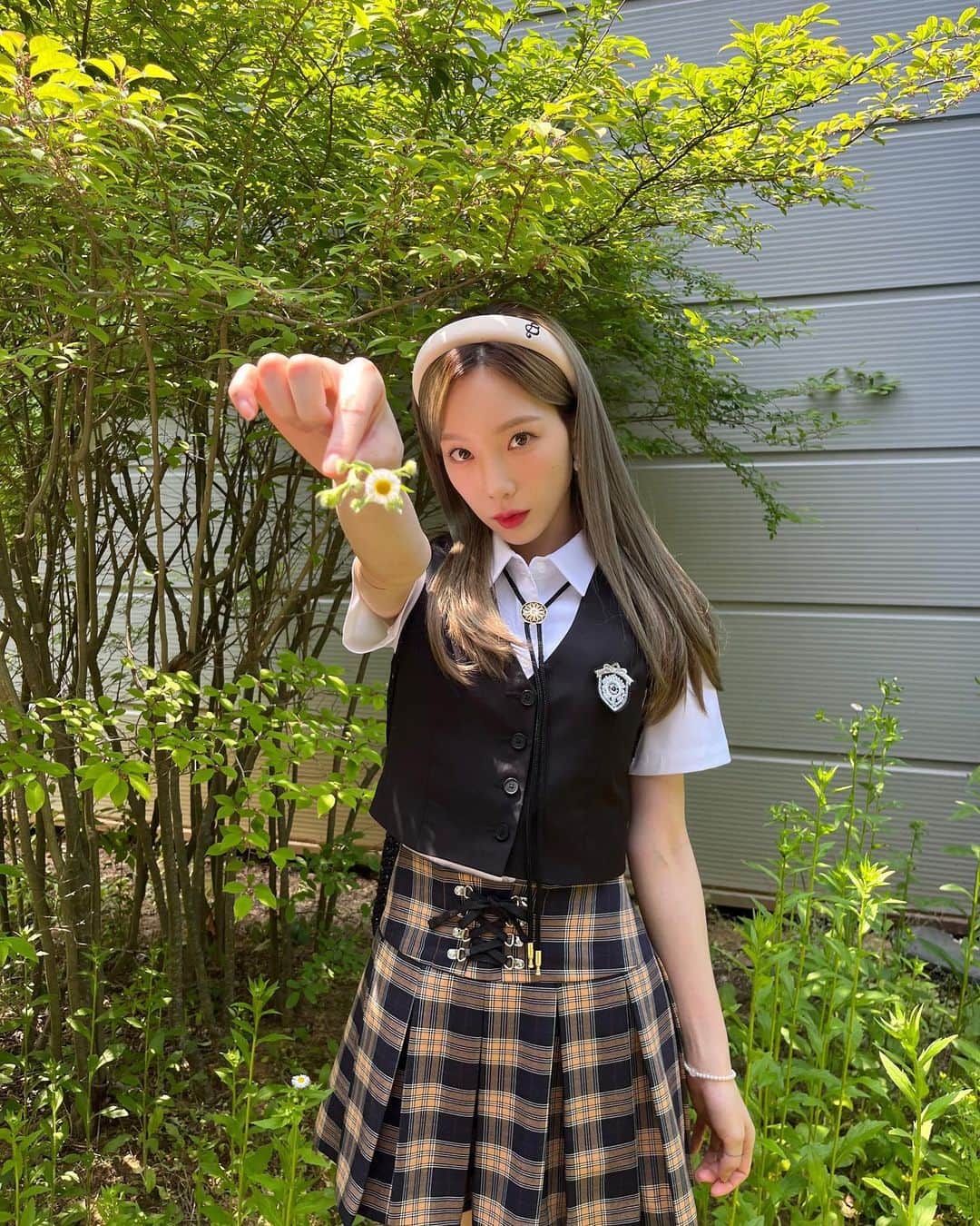 テヨン のインスタグラム：「(✿◠‿◠)」