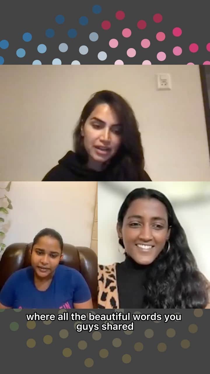Diipa Büller-Khoslaのインスタグラム：「I’m proud to finally announce my second #Withher talk in collaboration with @spotlightinitiative is live. This time we were honoured to have the amazing insights from @varshita.t and @seemahari as we discussed the topic on how media and Bollywood perpetuate colorism. We touched on existing films, as well as the stories and experiences of both Varshita and Seema, and how they continue to challenge these notions to make an impactful change.   Join me as we shine a light on this important topic in an effort to end violence against women.」