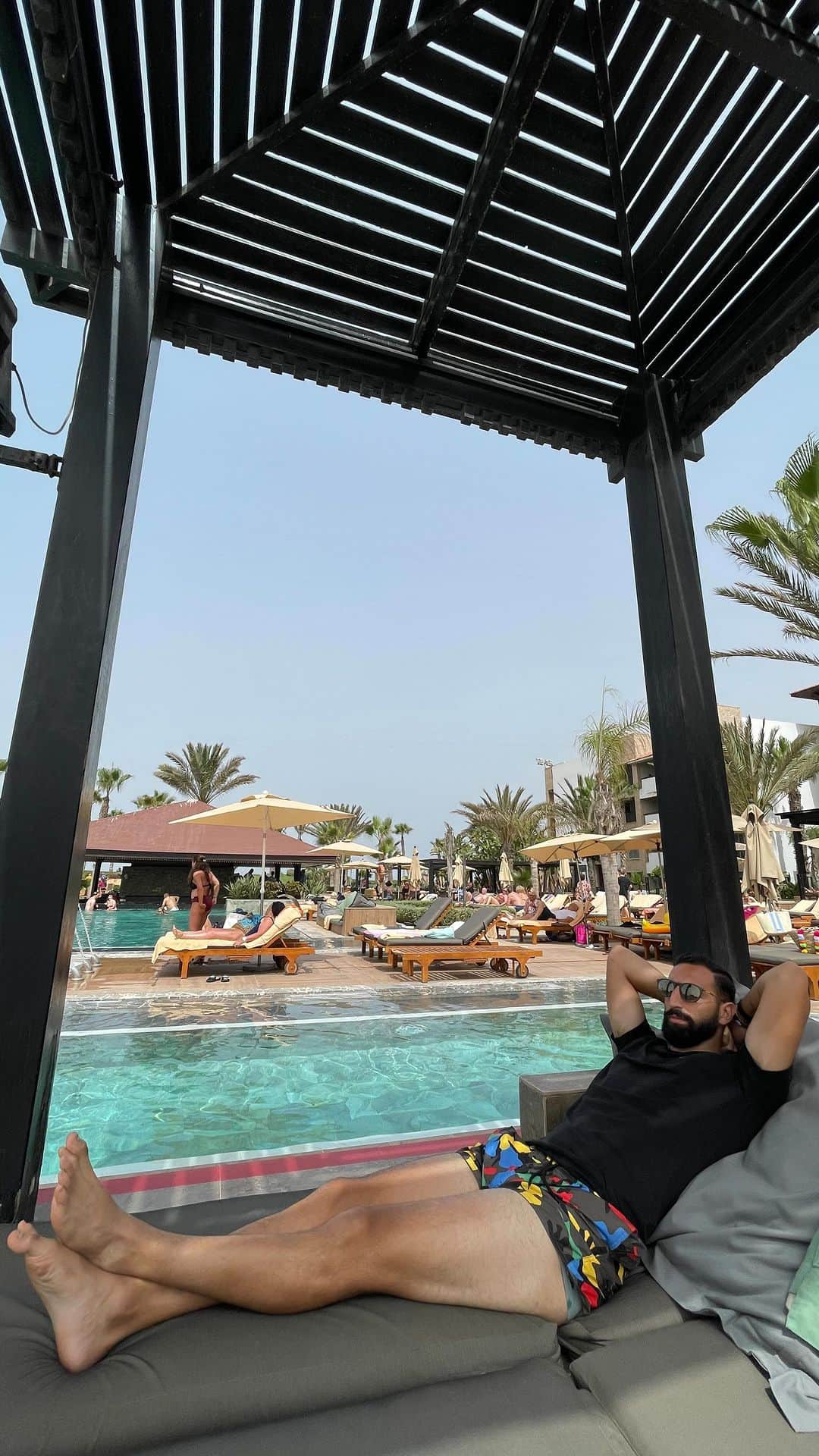 ホセ・ロドリゲスのインスタグラム：「holidays🌴🌞🍹🏖 Morocco 🇲🇦」