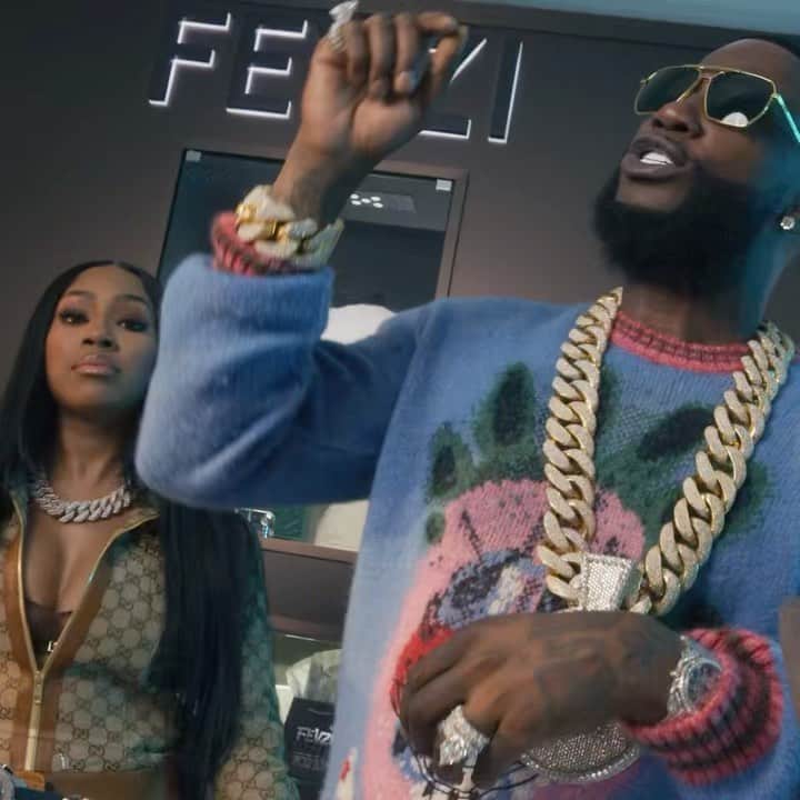 グッチ・メインのインスタグラム：「First Impressions Video out now Ft @yungmiami305 and @quavohuncho 🥶link in bio brrr」
