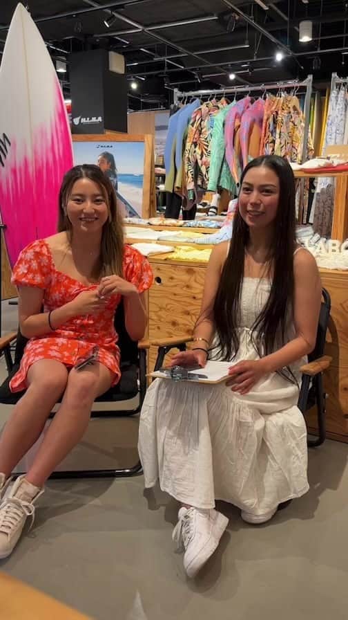 BillabongWomensJapanのインスタグラム：「@shinomatsuda  @asakomizuno  @h.l.n.a_store  @hlna.jp」