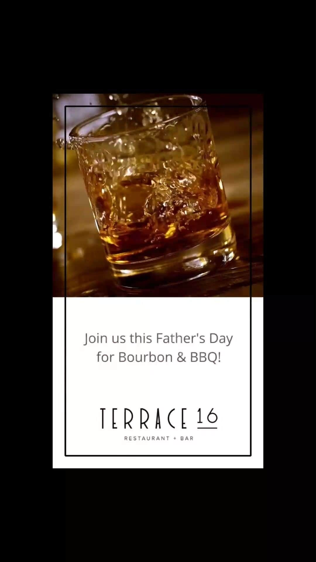 トランプ・ホテルのインスタグラム：「Indulge Dad this #FathersDay with @terrace16chicago's Bourbon & BBQ! Featuring a delectable Chef's Grill Station and a unique golf experience, there is no better way to spend Father's Day @trumpchicago! Link in bio for reservations.」