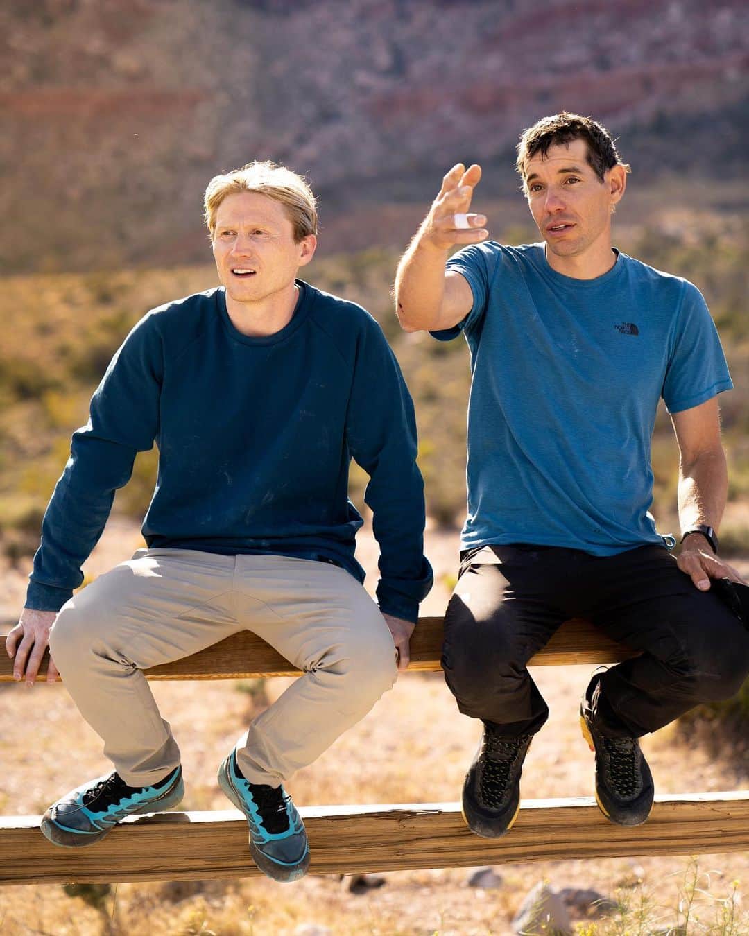 マグナス・ミトボのインスタグラム：「The man, the myth, the legend @alexhonnold .. Video coming soon to a screen near you!」