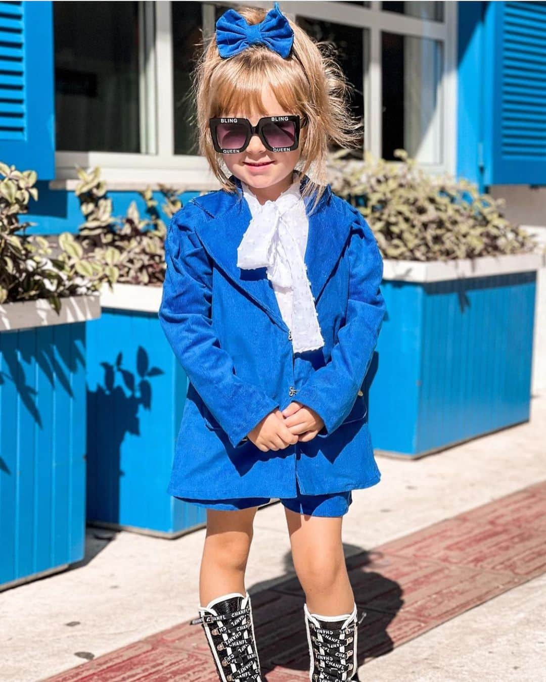 Kidz Fashionさんのインスタグラム写真 - (Kidz FashionInstagram)「💙By @alicedallarosa #kidzfashion #fashionkids #kidsfashion」6月18日 8時51分 - kidzfashion