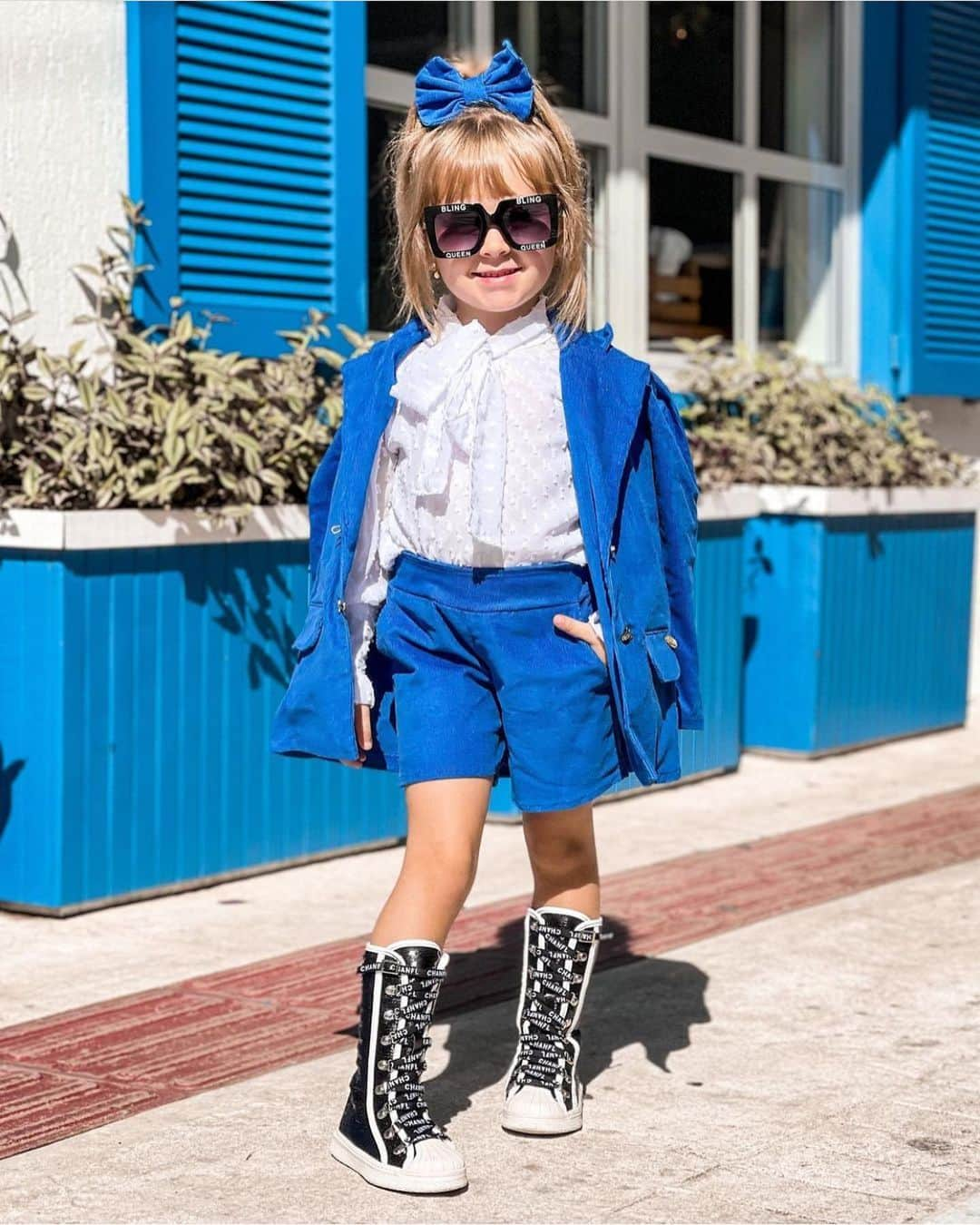 Kidz Fashionさんのインスタグラム写真 - (Kidz FashionInstagram)「💙By @alicedallarosa #kidzfashion #fashionkids #kidsfashion」6月18日 8時51分 - kidzfashion