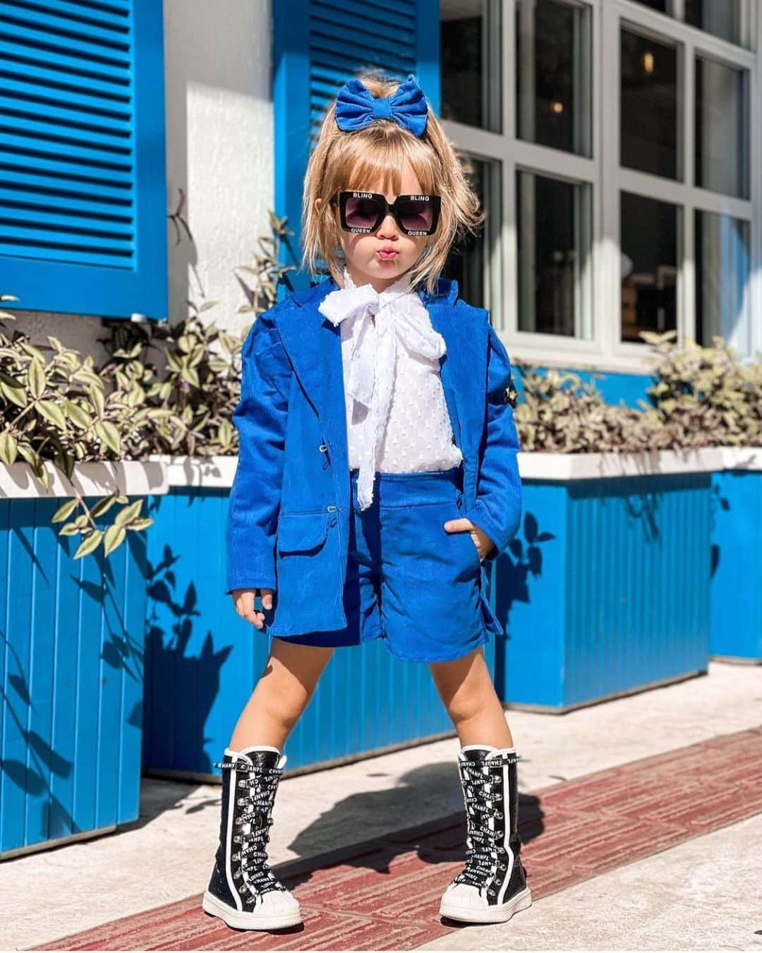 Kidz Fashionさんのインスタグラム写真 - (Kidz FashionInstagram)「💙By @alicedallarosa #kidzfashion #fashionkids #kidsfashion」6月18日 8時51分 - kidzfashion