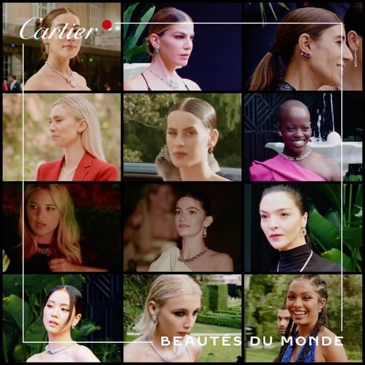 キンバリー・アン・ウォーテマス・ティアムシリのインスタグラム：「It was such an honor to witness this magical night, Thank you for having me.. Amor ♥️ @cartier #CartierSavoirFaire  #CartierHighJewelry #CartierBeautésduMonde」