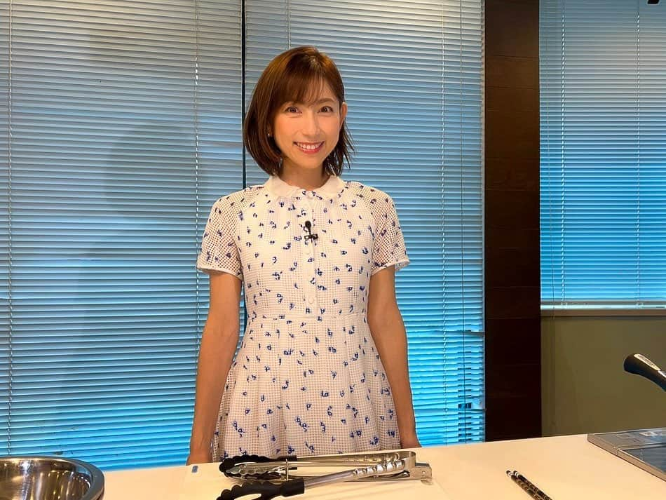 宮崎瑠依さんのインスタグラム写真 - (宮崎瑠依Instagram)「今日は「ZIP!」ロケでした🎤  キッチンスタジオでの撮影👩‍🍳 学びが多くて楽しかった👏 放送は追ってお知らせしますね📺  衣装は @celford_official のワンピース (展示会でオーダーした私物ですw)  #zip特集 #ziptv #celford」6月18日 16時57分 - ruimiyazaki