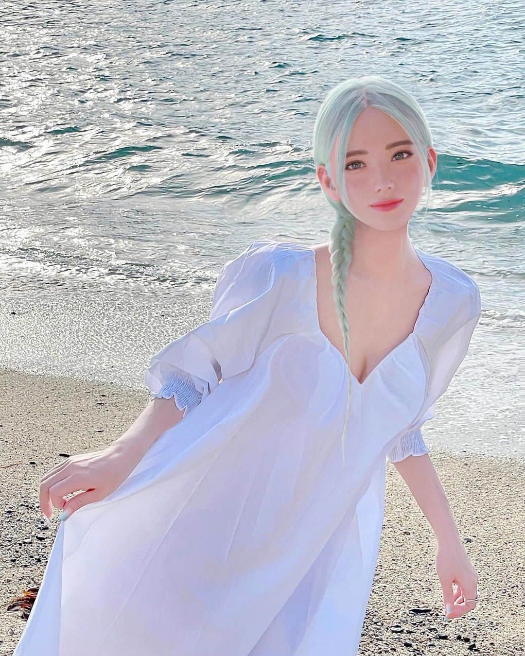 RIA（リア）さんのインスタグラム写真 - (RIA（リア）Instagram)「Speak of summer, ________  珍しいでしょワンピース👗  #ootd #👗」6月18日 22時03分 - ria_ria_tokyo