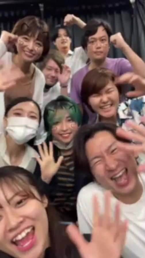 松岡美沙のインスタグラム：「朗読劇「電車を止めるな！アナザーストーリー」千秋楽前日ライブ配信！ 観てね~！🚃💨 . . . . . 丑雄役:水田麻稀(@collin5991_25 )  秋枝役:橋本智恵子(@chieko_1122 )  めむたん役:珠羅(@ju_ra_57 )  亮太役:(@local_promotion_hirata )  よだつ役:豊村貴洋(@t.toyomura )  斎藤役:(@matsumisa1129 )  聖子役:新名みなみ(@minao315 )  山崎役A:Mirai(@mirai_akatsuki09 )  山崎役B:加賀川成生(@n4ru4i_4ct )  #朗読劇 #電止め #電止めアナザー #電車を止めるな #電車を止めるなアナザーストーリー #銚子電鉄 #涙活 #希望」
