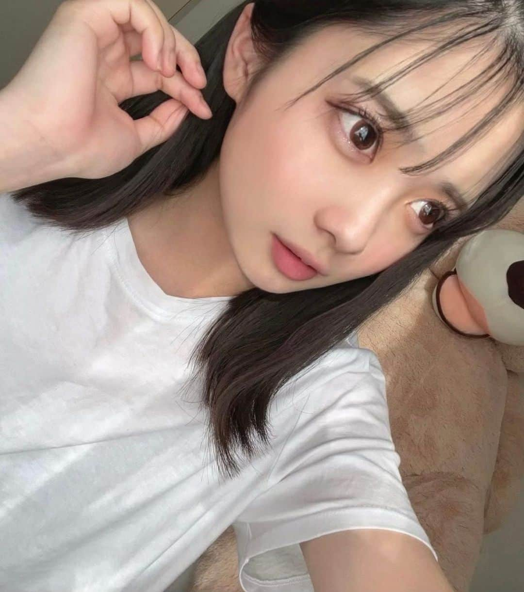 実熊瑠琉さんのインスタグラム写真 - (実熊瑠琉Instagram)「TikTok40万人ありがとうございます😭💓  いま世にも見てる子いたりする？笑 るるは家族とみてる！笑」6月18日 22時35分 - ruru_mikuma