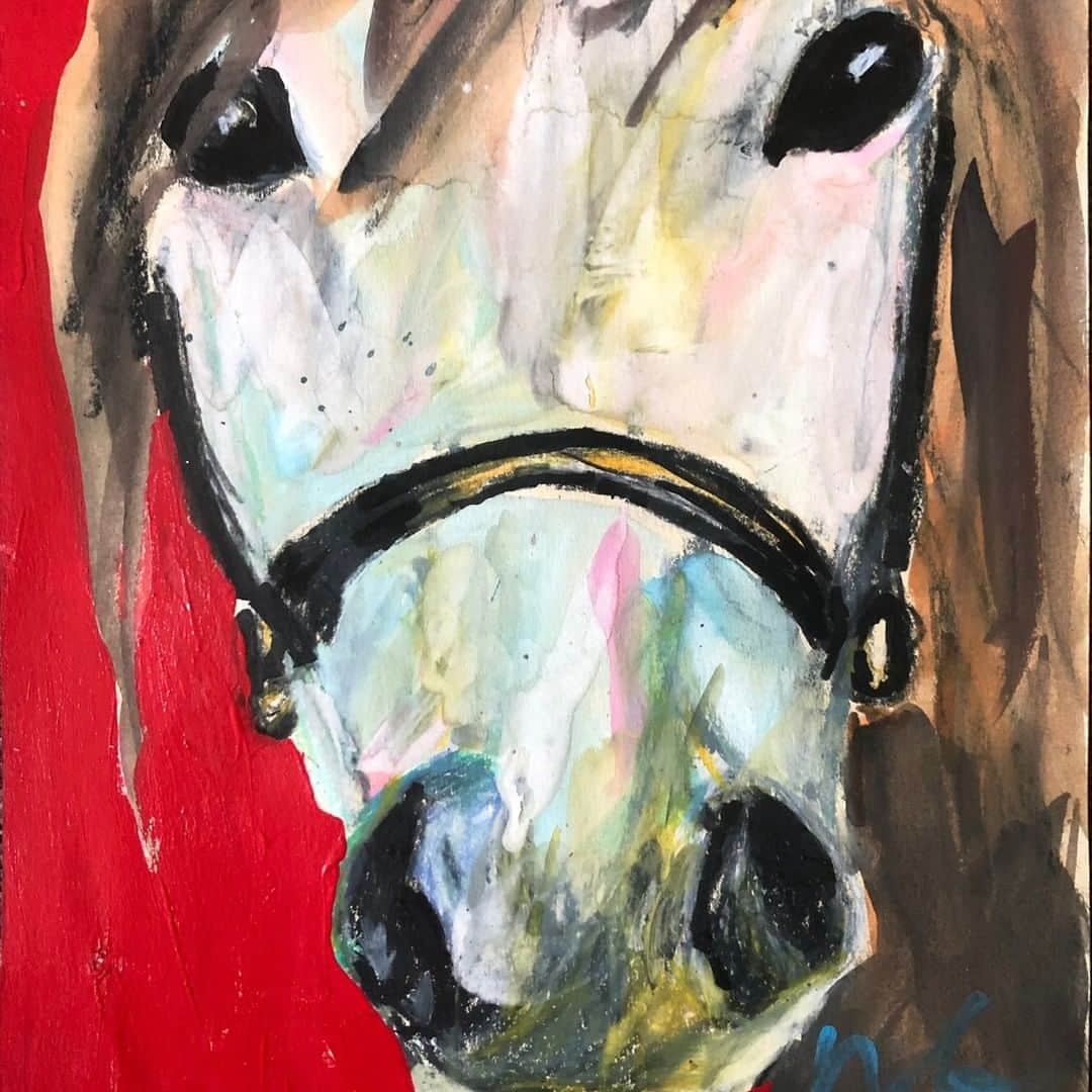 ニコラス・ブレンドンさんのインスタグラム写真 - (ニコラス・ブレンドンInstagram)「Some of my earlier pieces...  #OriginalArt #Horse #Fishing #FirePainting #Ocean #HorsePainting #AcrylicPainting #CrayonArt」5月26日 16時23分 - nicholasbrendon