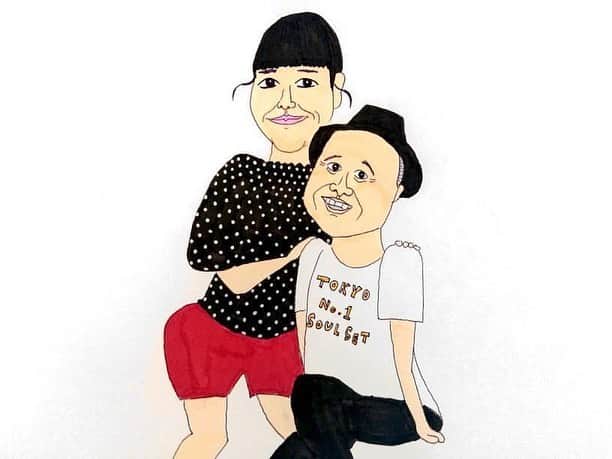 加藤紀子のインスタグラム：「表札にしたい🫧🤠🫧  　@yuyanoehon さんに によるありがたき2ショット！！ 私の中にある私、 （お尻もやばい） ヒロシみたいなヒロシ…  ジワるぅぅぅぅぅ😂  #飛騨高山jazzfestival」