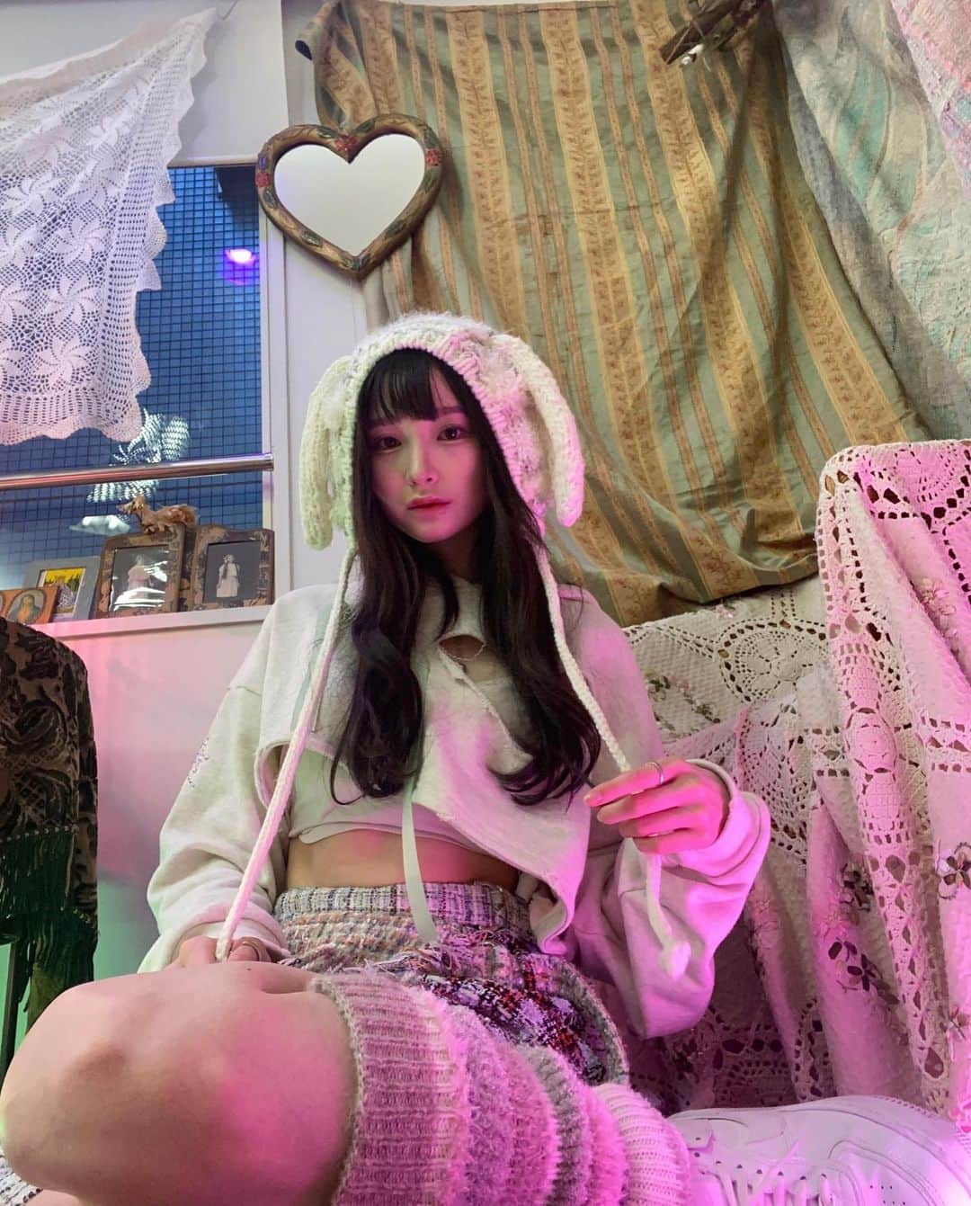 金子理江のインスタグラム：「ど？」
