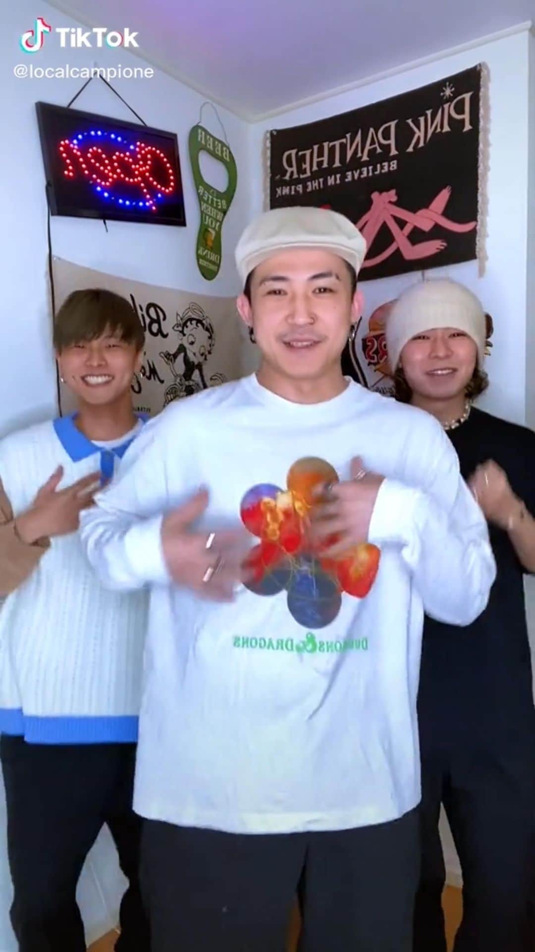 のインスタグラム：「＼みんなでダンス💃🕺／  映画「極主夫道 ザ・シネマ」の 主題歌““2way nice guy””の ダンスが出来ました❗️  みなさんからの ダンス動画もお待ちしてます🥰 ぜひ #極主夫道ダンス をつけて 投稿してください🙌  #主夫なめたらアカンで 😎 @localcampione  #CreepyNuts  #極主夫道ザシネマ #6月3日公開 #極主夫道」