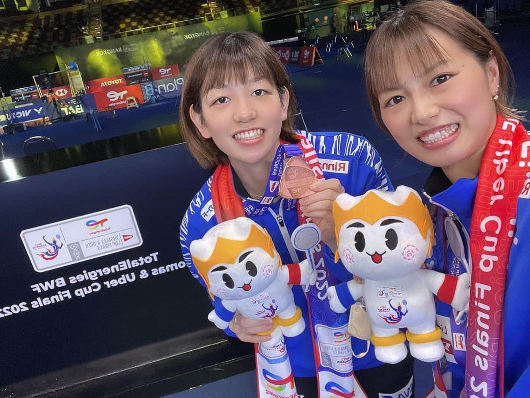 福島由紀さんのインスタグラム写真 - (福島由紀Instagram)「Uber Cup 2022🥉  遅くなりましたが、応援ありがとうございました！！☺️⭐️ やっぱり団体戦は楽しい👍🏻 ̖́-   #ubercup2022   #teamjapan  #@badmintonphoto_official  #フクヒロ  #badminton」5月27日 21時27分 - bluvic01