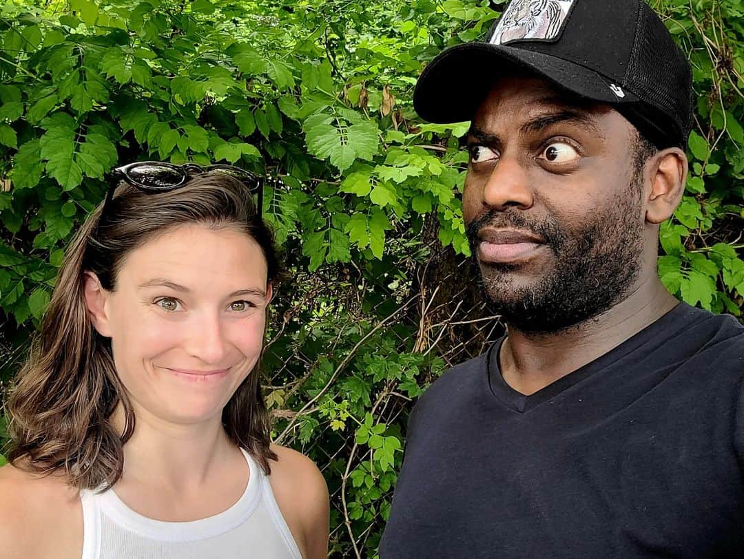 バロン・ヴォーンのインスタグラム：「The Marsh meets the Swamp. Swipe for my genuine smile. #mst3k」