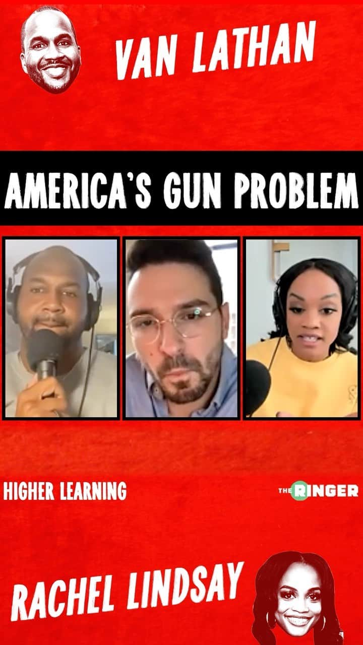 レイチェル・リンゼイのインスタグラム：「The first step to joining the fight for Gun Reform is to educate yourself. I’m so thankful the Executive Director of Guns Down America @igorvolskygram joined @higherlearning to do exactly that.   We cannot become desensitized to these continuous massacres in our communities.   For more ways you can get involved, please visit GunsDownAmerica.org or refer to my previous post with resources and organizations to donate to.」