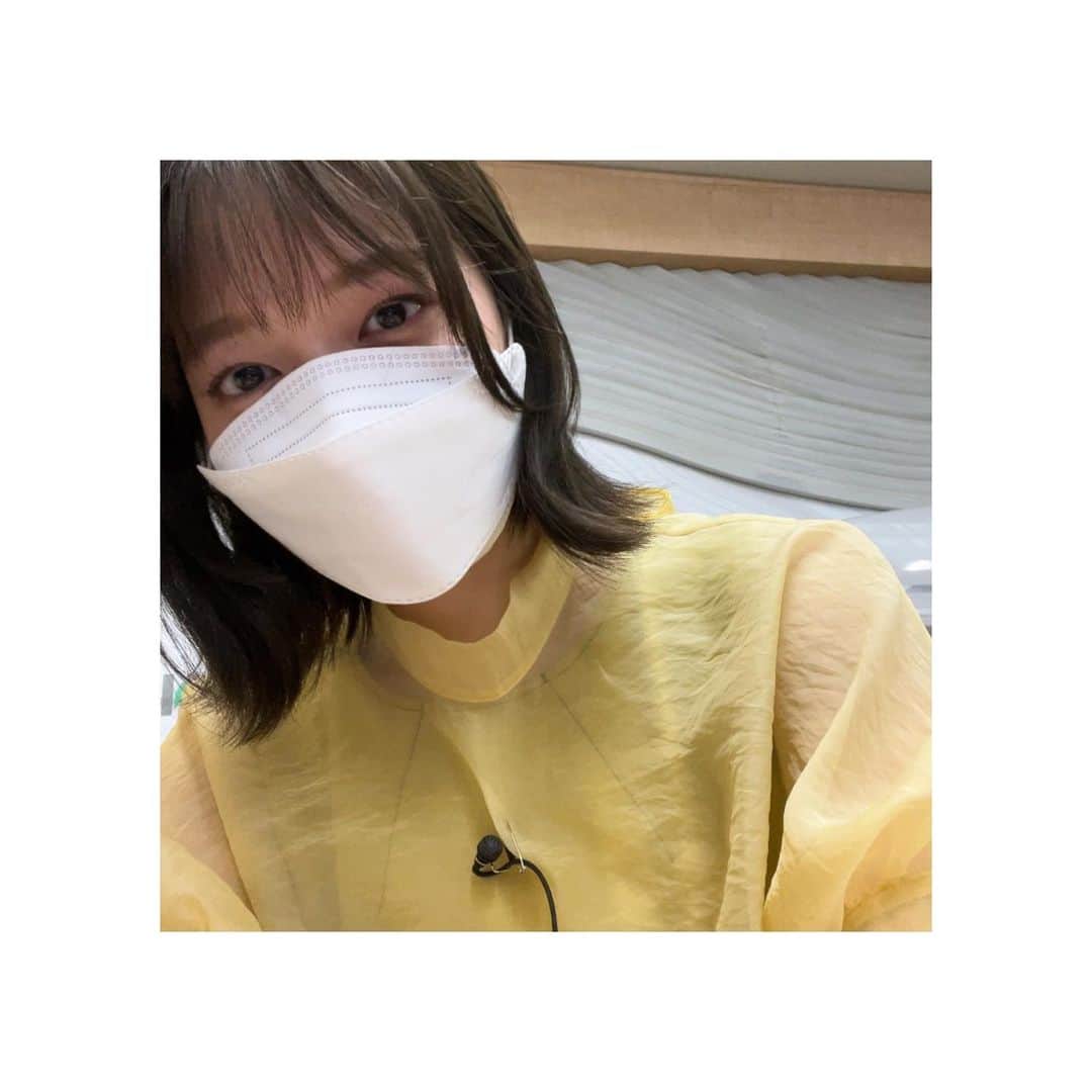 阿部華也子さんのインスタグラム写真 - (阿部華也子Instagram)「♪  黄色い衣装でした💛  暑くなるので熱中症対策を！！」5月28日 8時52分 - kayakoabeofficial