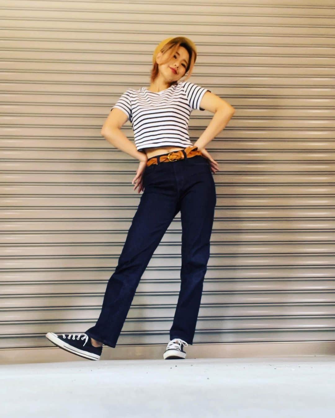松本さゆきのインスタグラム：「お久しぶりです。 私は元気です😋 それでは、また。 #오랫만이에요 #저는 건강해요. #그럼 또 봐요」