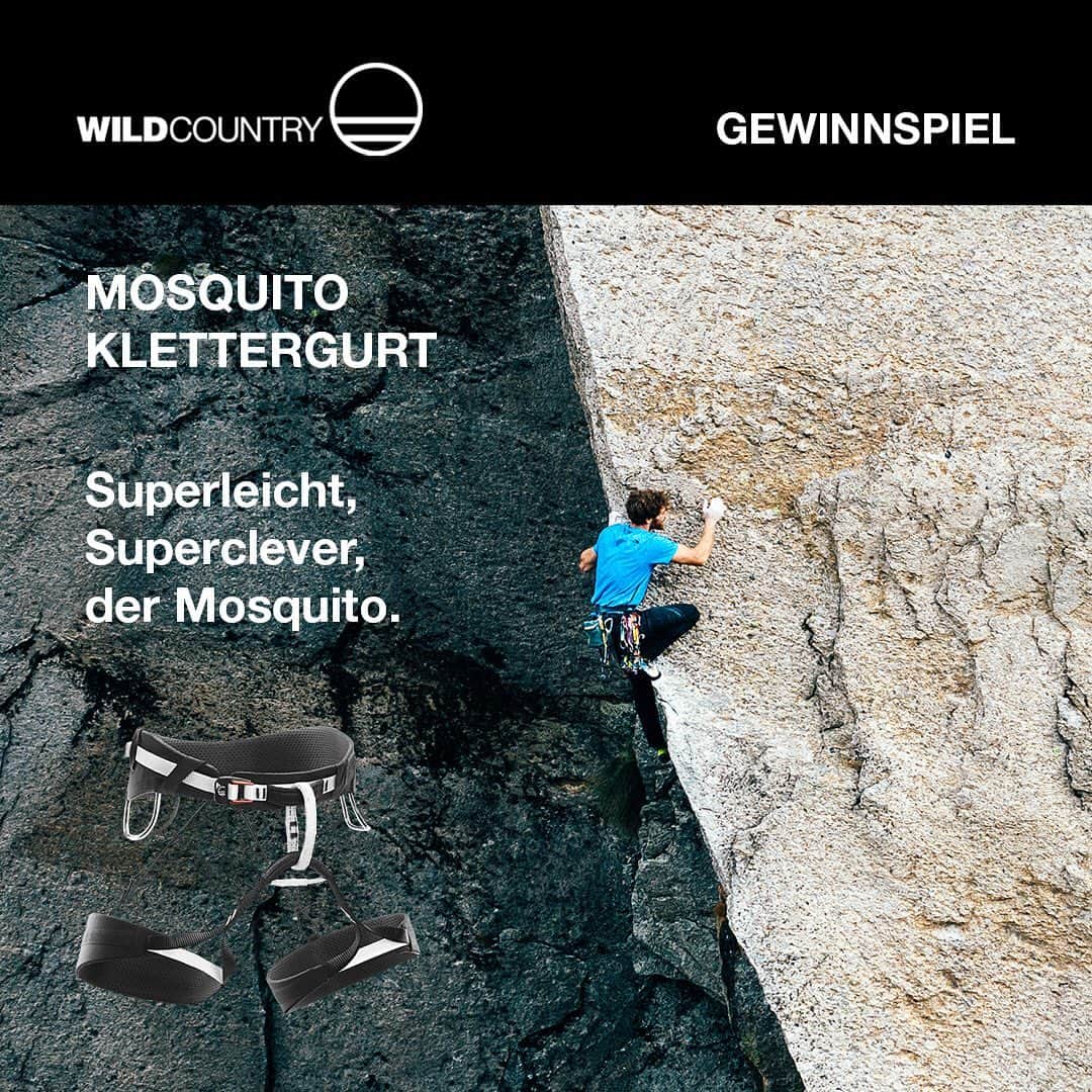 アンナ・シュテールのインスタグラム：「#ad ❕Win now ❕ Superleicht,superclever, dein Mosquito.  Der Mosquito ist ein extrem leichter, hochwertiger Sportklettergurt von @wildcountry_official der nur 220 Gramm wiegt und trotzdem ein Maximum an Komfort und Bewegungsfreiheit bietet. ➡️ Like diesen Post und verlinke deinen favourite Climbing Buddy um am Gewinnspiel teilzunehmen. ➡️ Ende des Gewinnspiels ist am 29.05.2022 (um 23.59) @wildcountry_official @salewa #pureclimbing」
