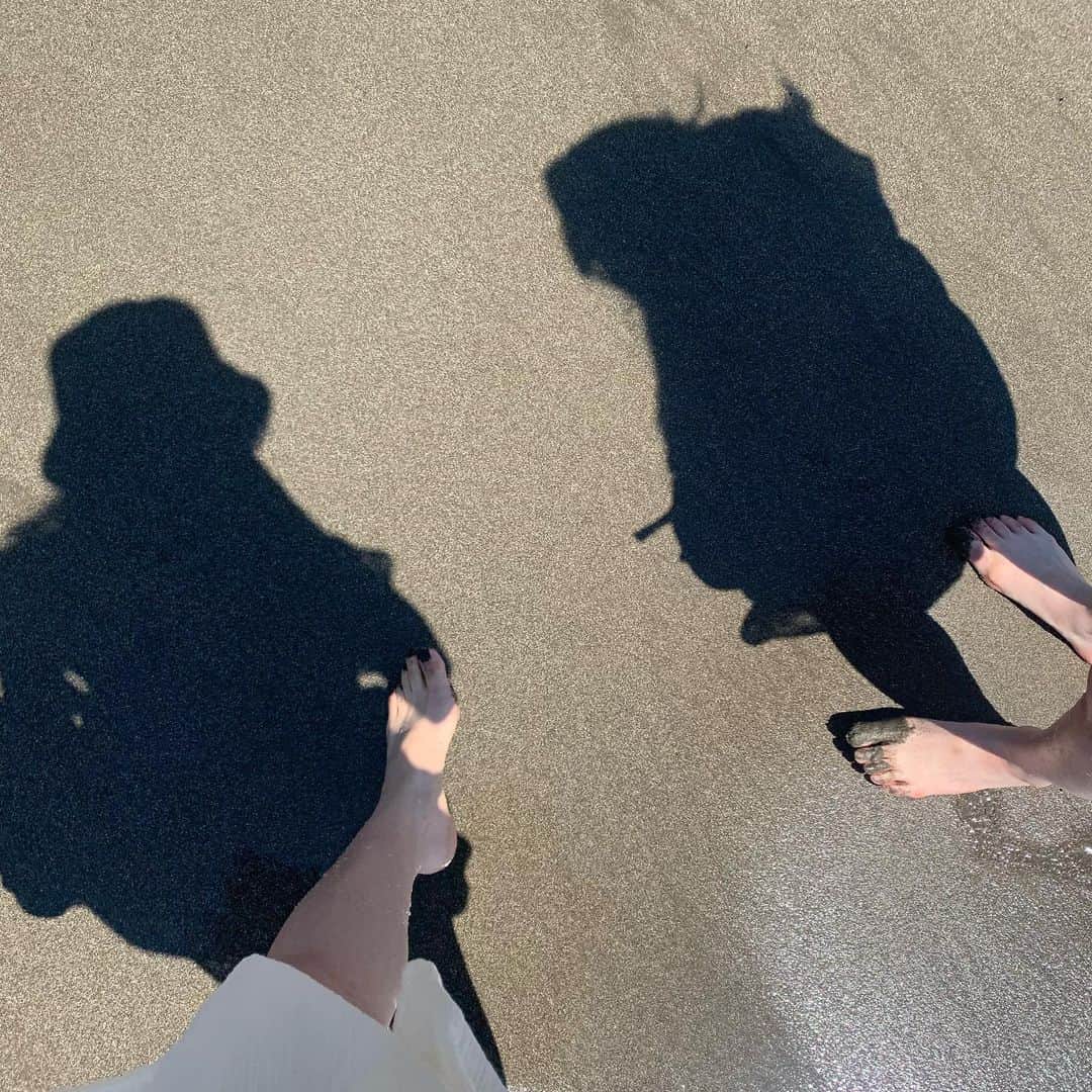 舞木香純のインスタグラム：「🏖🐾☀️」