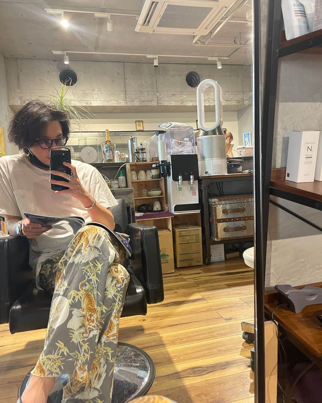 渡部秀のインスタグラム：「✂︎✂︎✂︎  #kidman」
