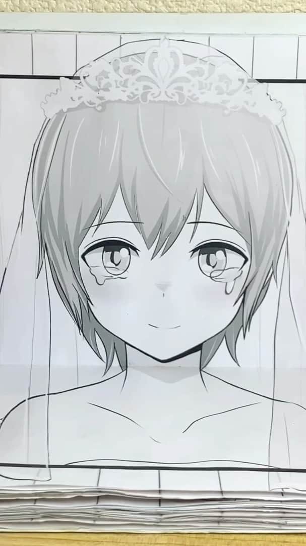 しんらしんげのインスタグラム：「ノートに仕掛けを作って物語を作りました。I made story by notebook」