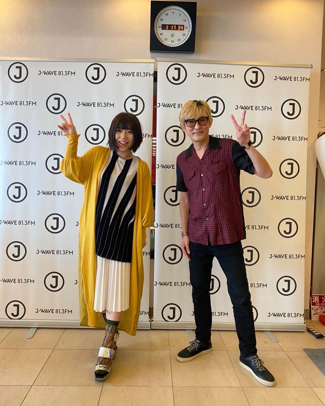 鈴華ゆう子のインスタグラム：「J-WAVE『Mercedes-Benz THE EXPERIENCE』 ありがとうございました！ 憧れの大先輩スガシカオさんととても楽しい1時間のお話でした！   #expe813  #スガシカオ   #鈴華ゆう子  #和楽器バンド  #JWAVE」