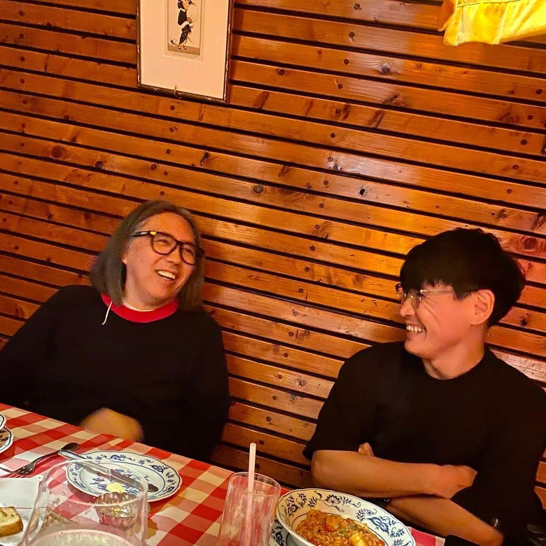 山口一郎のインスタグラム：「藤原さん、ありがとうございます。ちょっと元気になりました。」