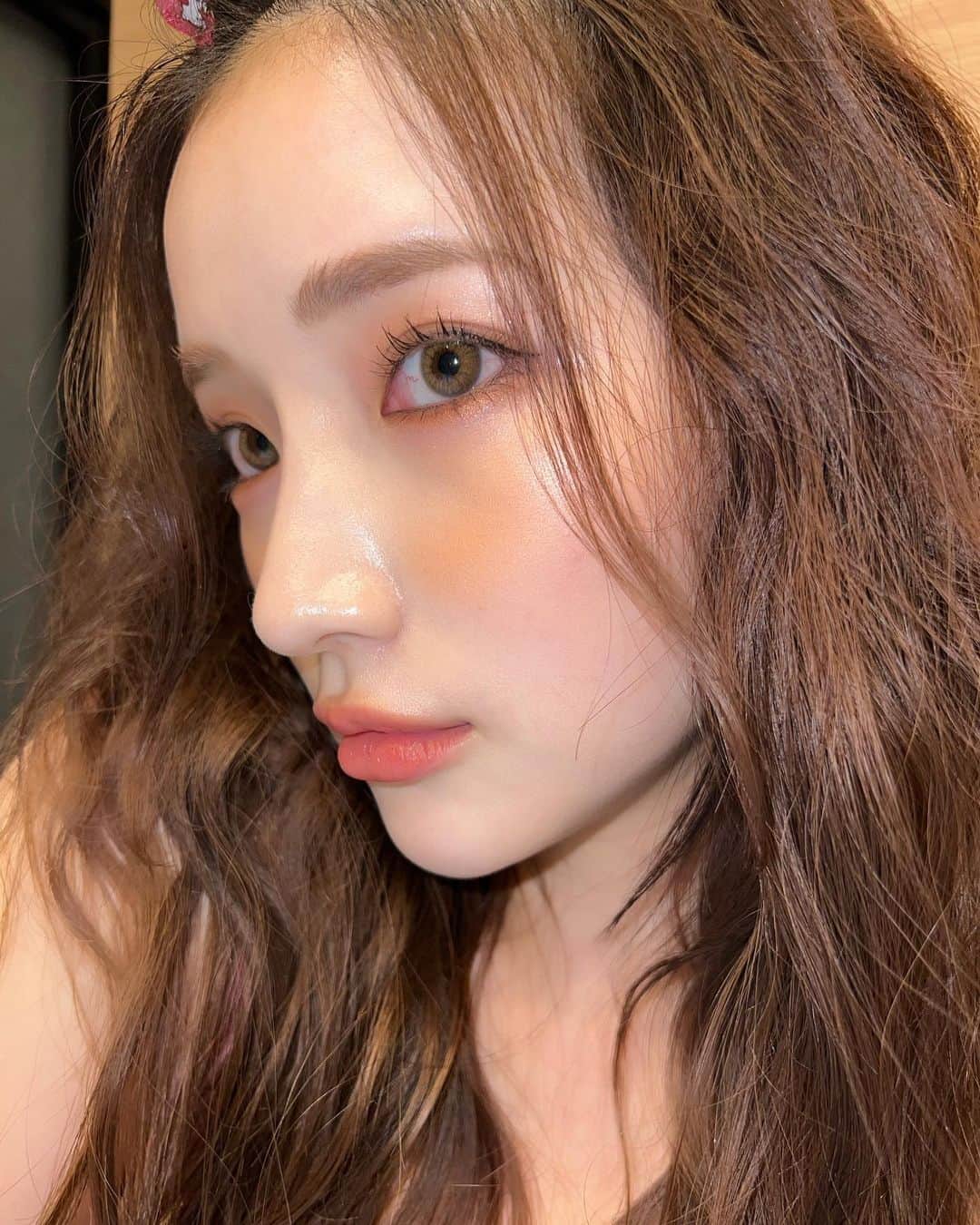 南りほのインスタグラム：「たまにはどあっぷ👀 #超高画質」