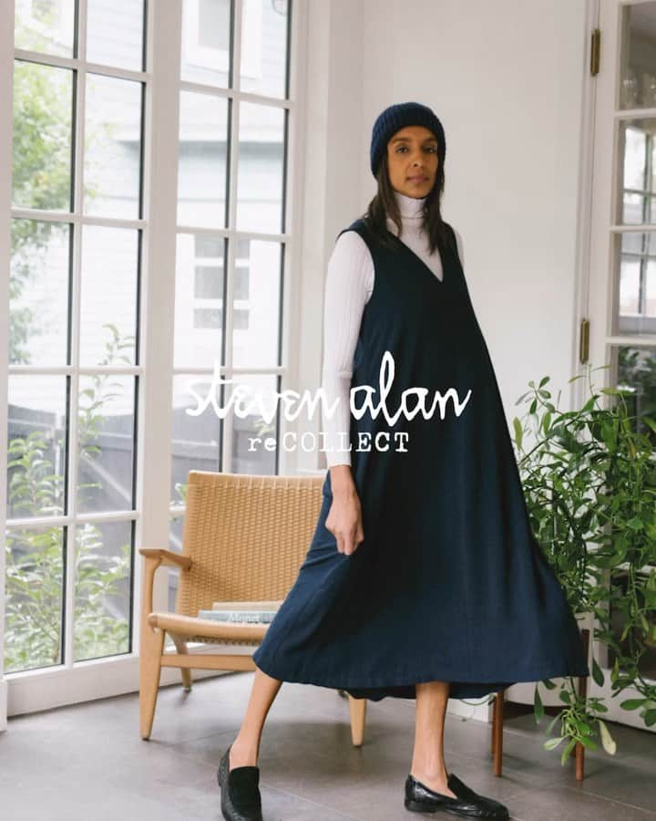 スティーブンアランのインスタグラム：「Sell your pre-loved Steven Alan pieces and get cash!  We launched a peer to peer resale platform, Steven Alan reCOLLECT, for you to sell your gently used Steven Alan pieces and buy pre-loved clothing to keep things circular.    We’re kicking off our launch with an online sample sale of archival SA samples, plus pieces listed by customers from around the country at resale prices.   Check it out, sell some old clothes, or give some life to something that was taking up room in someone else’s closet. New pieces added regularly! Link in bio.」