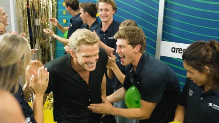 コーディー・シンプソンのインスタグラム：「One of the monumental moments of my life thus far. Honoured to have made my first Australian team. It’s a dream. @dolphinsaus #Birmingham2022」