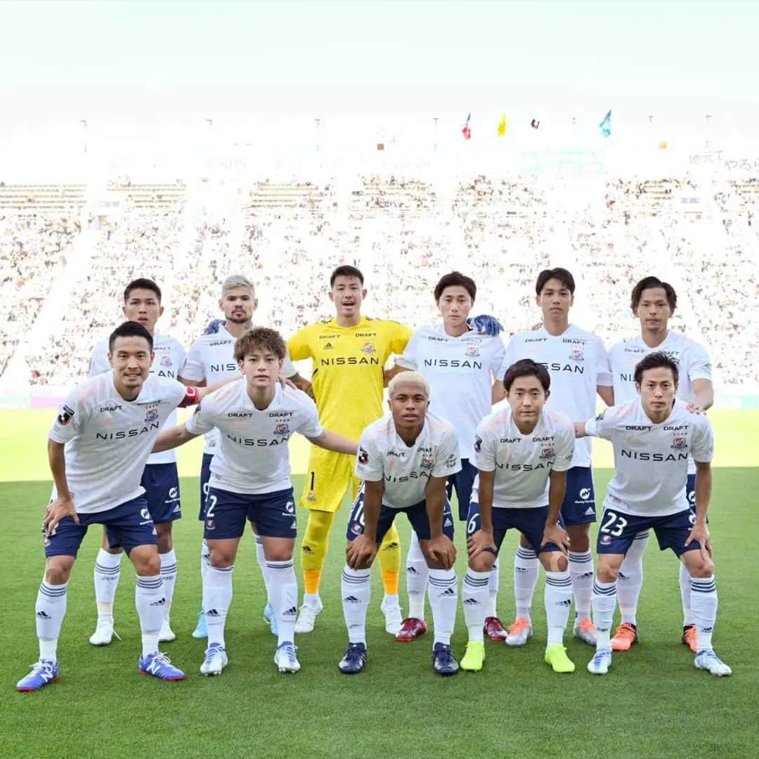 松原健のインスタグラム：「リーグ連勝🔥💪🏼  遠いアウェイ磐田までたくさんの応援ありがとうございました！  次は中2日で天皇杯。 タイトル獲得の為にチーム一丸となって頑張ります💪🏼  #fmarinos #みんなお久しぶりでした #元マリノス対決 #元アルビ対決 #元トリニータ対決」