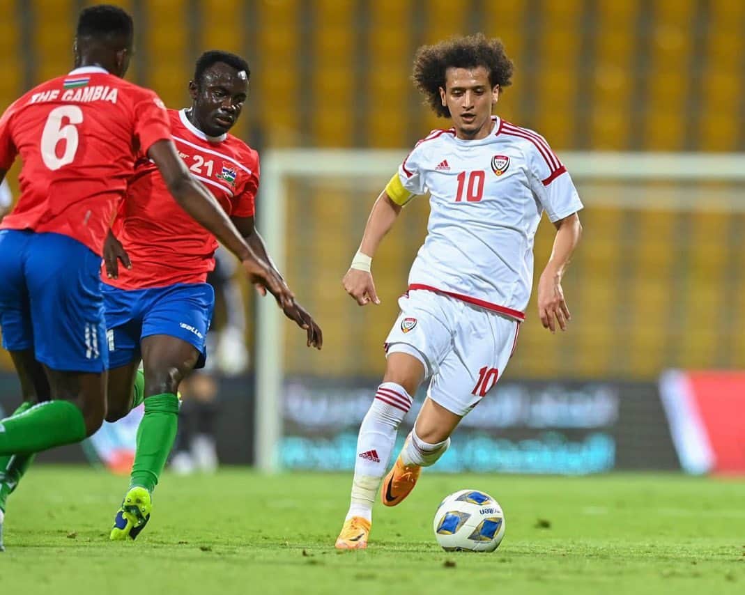 オマル・アブドゥッラフマーンのインスタグラム：「فخور وسعيد بالعودة لتمثيل منتخبنا الغالي 🇦🇪  نسأل الله التوفيق」