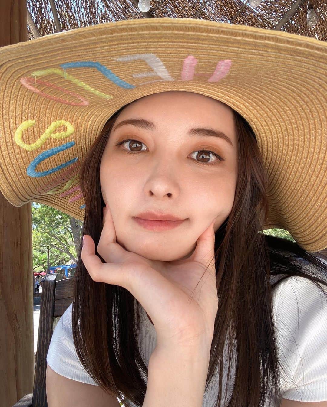 大石絵理のインスタグラム：「🦓🦩🐏🦒🌳😘」